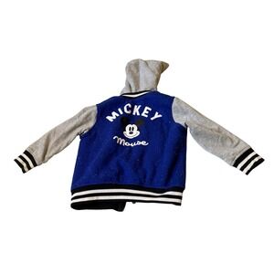 vtg Disney Mickey Mouse Donald Duck Goofy Varsity Jacket Toddler 4T